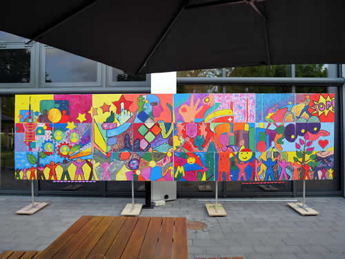 Kresatives Teambuilding mit FIRMEN MALEN